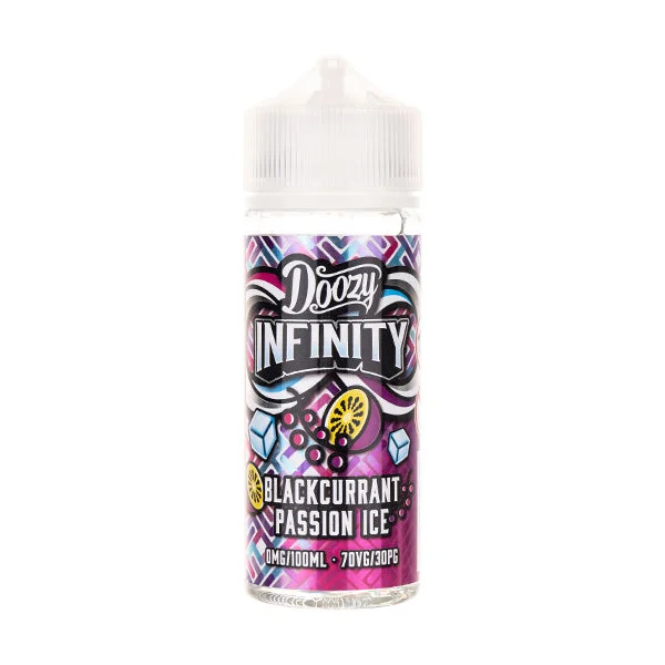Blackcurrant Passion Ice 100ml Shortfill E-Liquid by Doozy Infinity